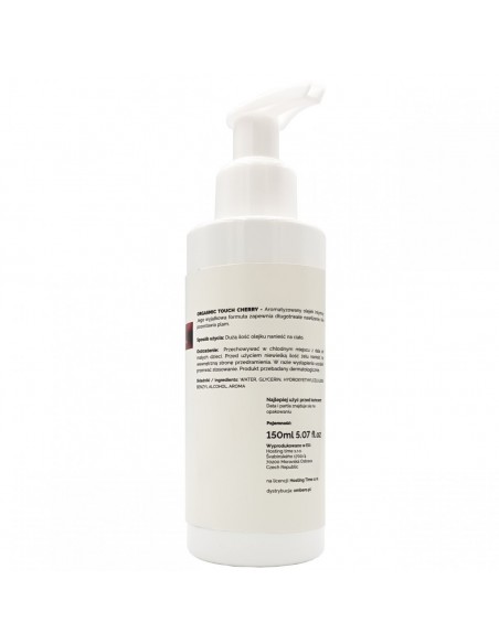 Orgasmic Touch Cherry 150 ml - Olejki i żele do masażu - 5
