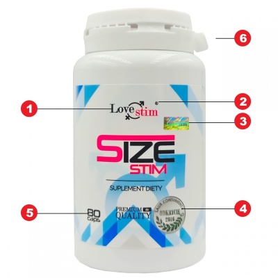 SIZE STIM 80 caps - 1 2