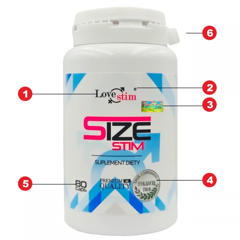 SIZE STIM 80 caps - 2