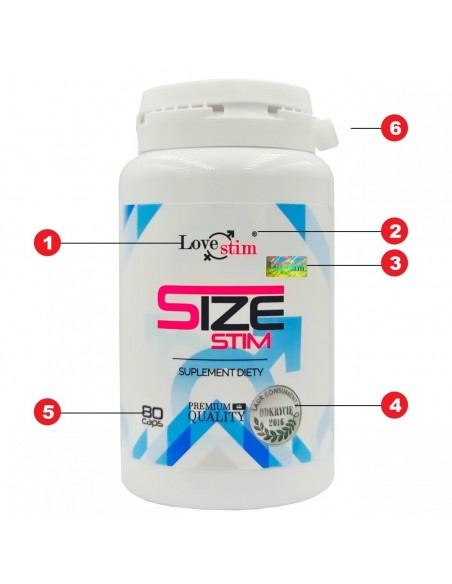 SIZE STIM 80 caps - Powiększenie penisa - 2