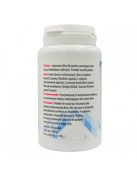 SIZE STIM 80 caps - Powiększenie penisa - 3