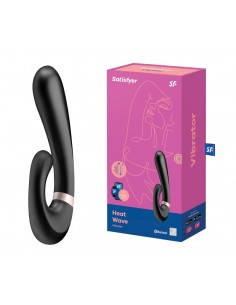 Wibrator-Heat Wave Connect App (Black) - Wibratory Punktu G - 1