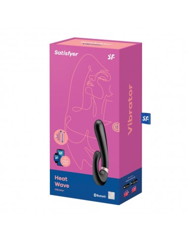 Wibrator-Heat Wave Connect App (Black) - Wibratory Punktu G - 3