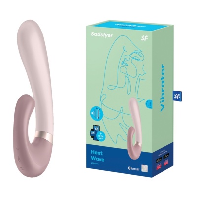 Wibrator z Funkcją Grzania i z Aplikacją na tel. (Mauve) - 1