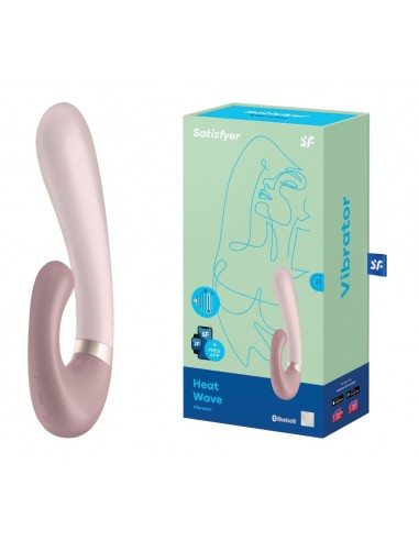 Wibrator-Heat Wave Connect App (Mauve) - Wibratory Punktu G - 1