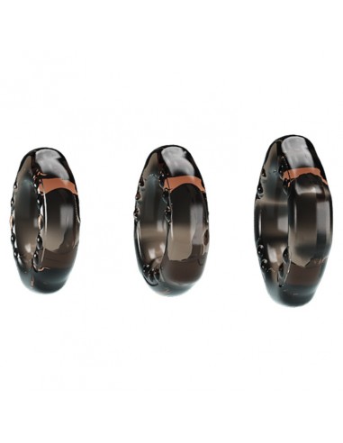 Pierścień na penisa Baile - Cock Three Rings - Pierścienie erekcyjne niewibrujące - 3