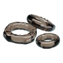 Zestaw trzech pierścieni na penisa Cock Three Rings 38/39/44 mm - 4