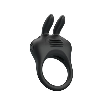 Pierścień na penisa Davion z wibracją, 8 cm - 1 2