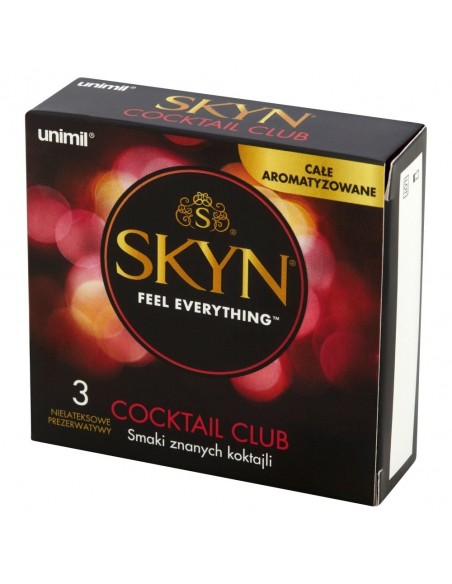 Unimil SKYN Cocktail Club 3 - Prezerwatywy smakowe - 1
