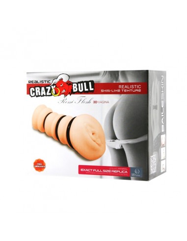 Crazy Bull -Rossi Flesh 3D Vagina - Masturbatory i Sztuczne pochwy - 7