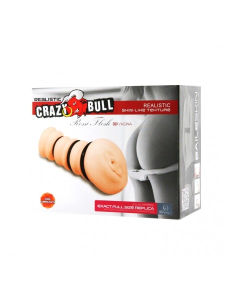 Crazy Bull -Rossi Flesh 3D Vagina - Masturbatory i Sztuczne pochwy - 7