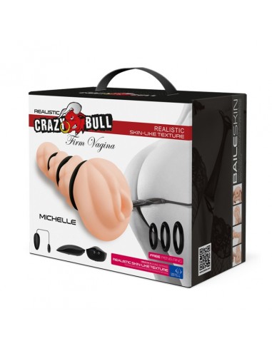 CRAZY BULL - MICHELLE, Vagina Vibration - Masturbatory i Sztuczne pochwy - 11