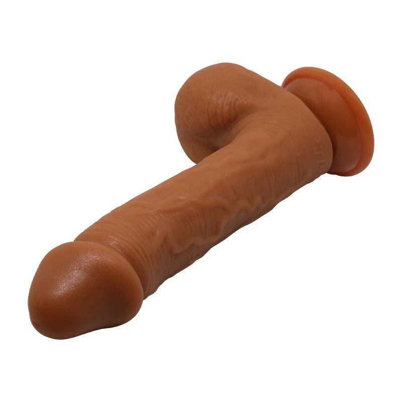 Dildo JOHNSON Suction Base z przyssawką, TPR, wodoodporny (wym. opak. 29,3 × 11 × 8 cm) - 6