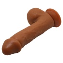 Dildo JOHNSON Suction Base z przyssawką, TPR, wodoodporny (wym. opak. 29,3 × 11 × 8 cm) - 6