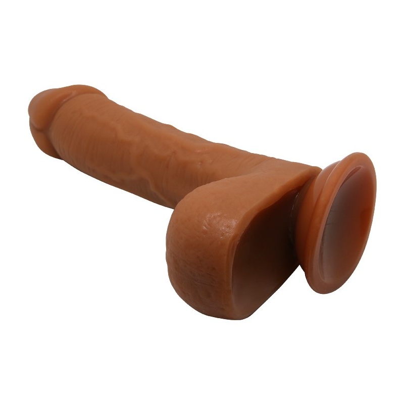 Dildo JOHNSON Suction Base z przyssawką, TPR, wodoodporny (wym. opak. 29,3 × 11 × 8 cm) - 7