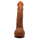 Dildo z przyssawką Jason marki - realistyczny, zakrzywiony, wodoodporny - 3