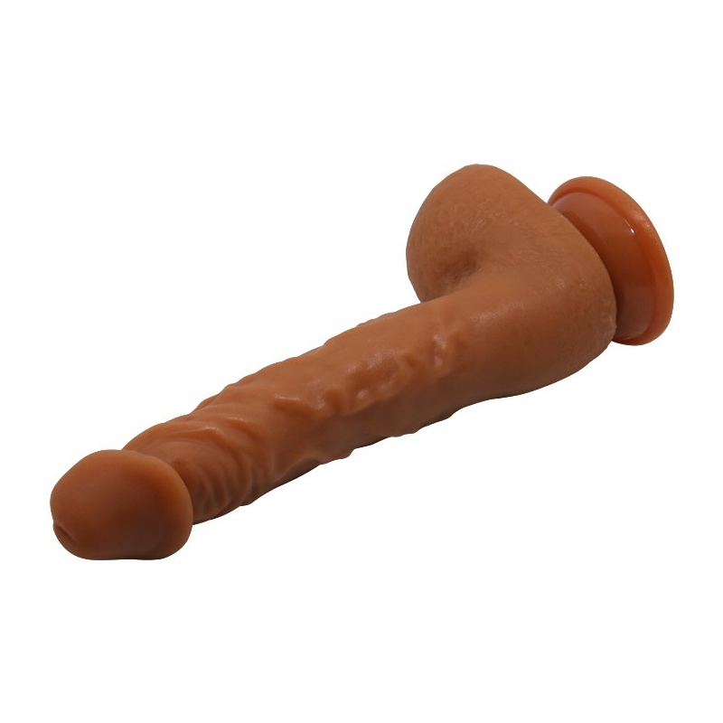 Dildo z przyssawką Jason marki - realistyczny, zakrzywiony, wodoodporny - 6
