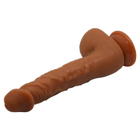 Dildo z przyssawką Jason marki - realistyczny, zakrzywiony, wodoodporny - 6