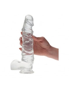 Dildo Clear Emotion Small - Dilda żelowe - 1 2