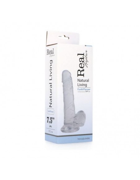 Dildo Clear Flavour Large - Dilda żelowe - 4