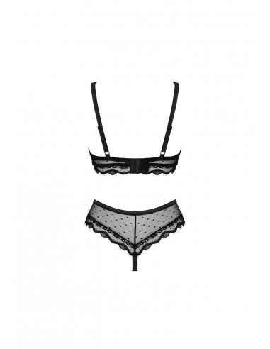 Bielizna-Marrbel komplet 2-częściowy czarny  S/M - Komplety bielizny erotycznej - 6