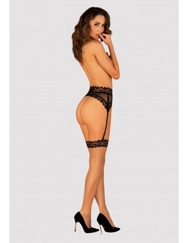 Marrbel pas do pończoch czarny - Pasy do pończoch i podwiązki - 6