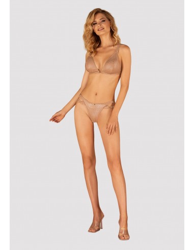 Strój kąpiel.-Filipines biustonosz złoty  M - Stroje kąpielowe - 3