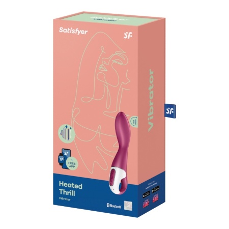 Wibrator z Funkcją Grzania Thrill Sterowanie Aplikacją - 4