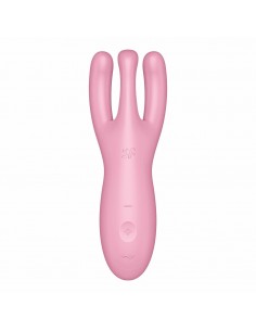 Wibrator Stymulujący Threesome 4 Connect App (Pink) - WIBRATORY DLA PAR - 1