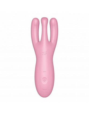Wibrator Stymulujący Threesome 4 Connect App (Pink) - WIBRATORY DLA PAR - 1
