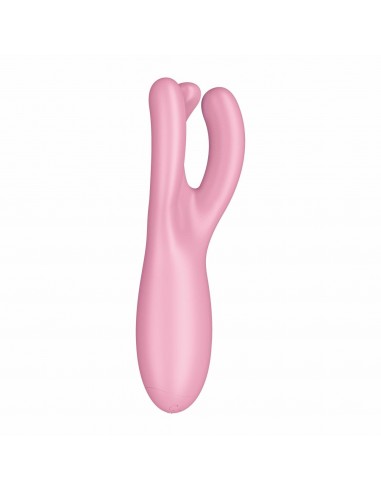 Wibrator Stymulujący Threesome 4 Connect App (Pink) - WIBRATORY DLA PAR - 6