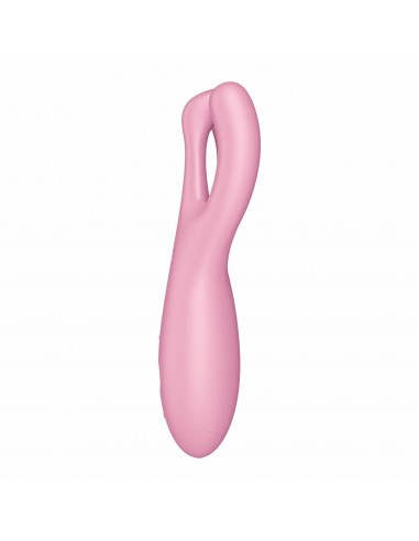 Wibrator Stymulujący Threesome 4 Connect App (Pink) - WIBRATORY DLA PAR - 7