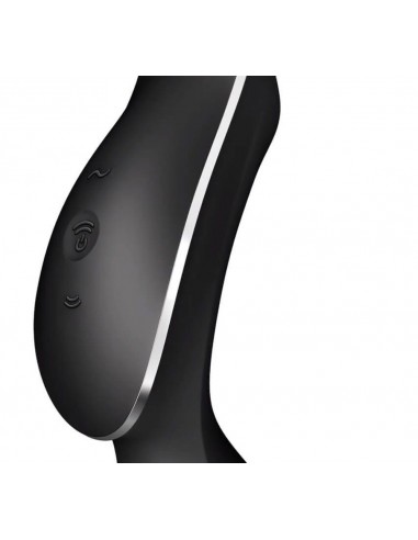 Wibrator Stymulujący Curvy Trinity 2 (Black) - Wibratory Bezdotykowe - 3