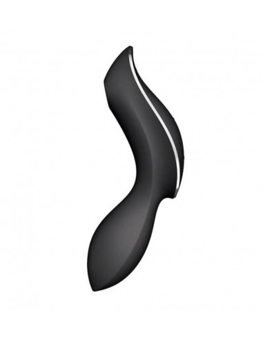 Wibrator Stymulujący Curvy Trinity 2 (Black) - Wibratory Bezdotykowe - 4