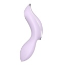 Wibrator wielofunkcyjny Curvy Trinity 2 z falami ciśnienia, 3 silnikami i stymulacją punktu G - 4
