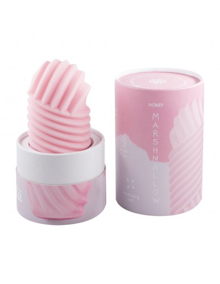Sztuczna Pochwa Marshmallow Maxi Honey Pink - Masturbatory i Sztuczne pochwy - 2