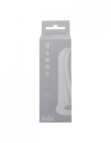 Penis sleeve Homme Wide White for 9-12cm - Przedłużki i nakładki na penisa - 1