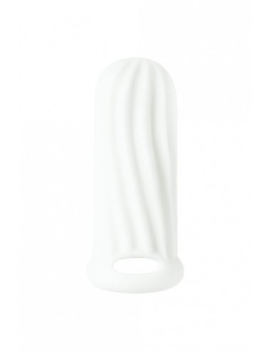 Penis sleeve Homme Wide White for 9-12cm - Przedłużki i nakładki na penisa - 3