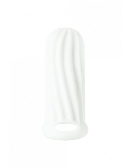 Penis sleeve Homme Wide White for 9-12cm - Przedłużki i nakładki na penisa - 3