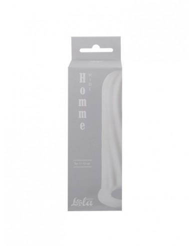 Penis sleeve Homme Wide White for 11-15cm - Przedłużki i nakładki na penisa - 1