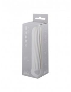 Penis sleeve Homme Wide White for 11-15cm - Przedłużki i nakładki na penisa - 1 2