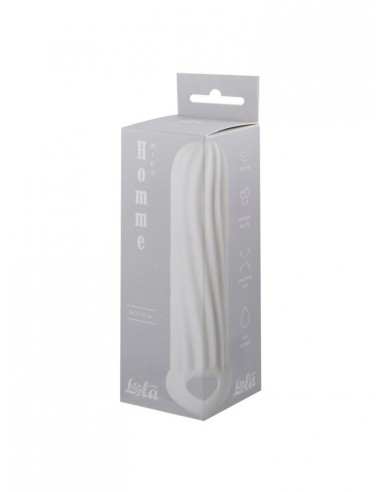 Penis sleeve Homme Wide White for 11-15cm - Przedłużki i nakładki na penisa - 2