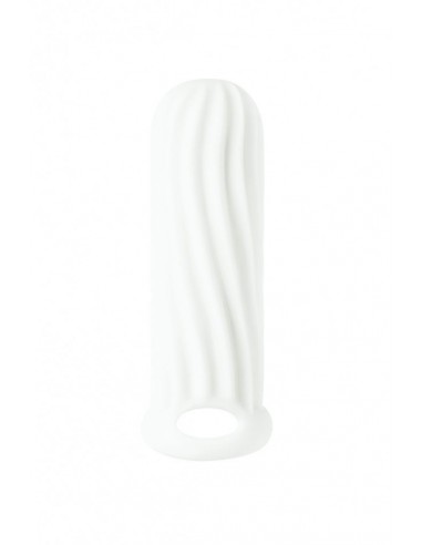 Penis sleeve Homme Wide White for 11-15cm - Przedłużki i nakładki na penisa - 3