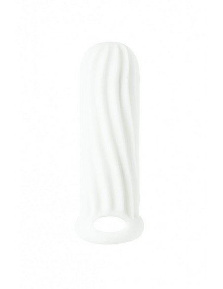 Penis sleeve Homme Wide White for 11-15cm - Przedłużki i nakładki na penisa - 3