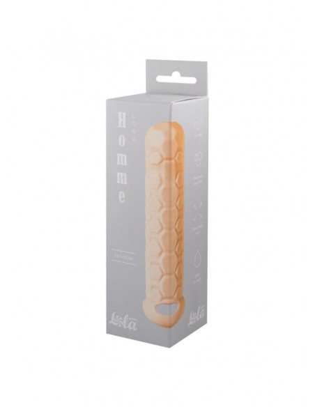Penis sleeve Homme Long Flesh for 9-12cm - Przedłużki i nakładki na penisa - 2