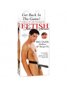 Proteza-FF BIG DADDY HOLLOW 10"""" STR - Strap-ony, dilda na pasku bez wibracji - 1