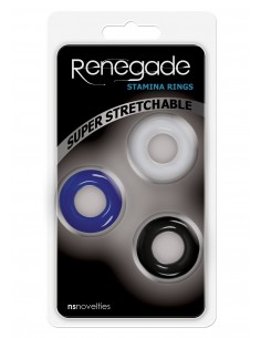 Pierścień Erekcyjny Renegade Stamina Rings - Pierścienie erekcyjne niewibrujące - 1