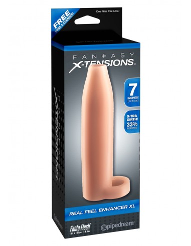 Stymulator-FX REAL FEEL ENHANCER XL - Przedłużki i nakładki na penisa - 2