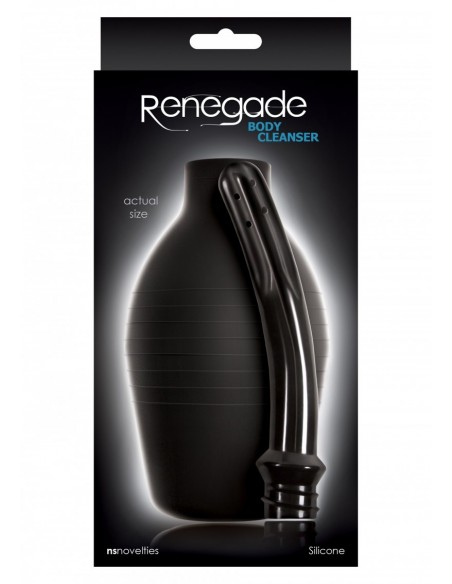Gruszka Analna Irygator-Renegade Body Cleanser Black - Pozostałe gadżety analne - 1