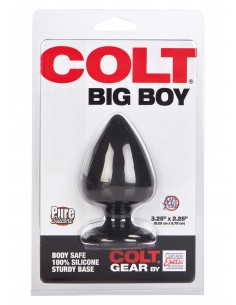 Korek Analny Colt Big Boy Black - Ogromne Korki Analne XXL - 1 2